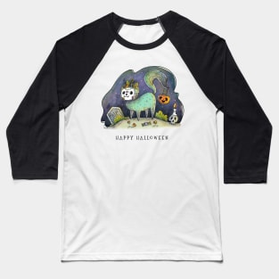 Happy Halloween Kids Design Baseball T-Shirt